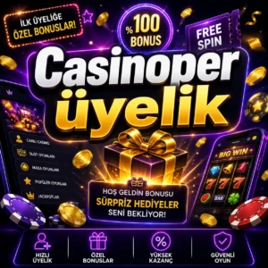 Casinoper üyelik